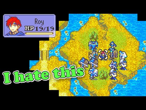 Fire Emblem The Binding blade except its Thracia Fog of war