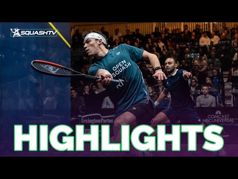 "That is Slick" | Soliman v Crouin | J P Morgan Tournament of Champions 2024 | RD2 HIGHLIGHTS