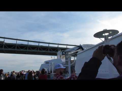 2016-10-29 Anthem Cruise Day 01 - Departure from Cape Liberty