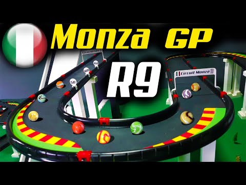 Marble Circuits - Race 9 Monza Italy Grand Prix - Marble Race By Fubeca's Marble Runs