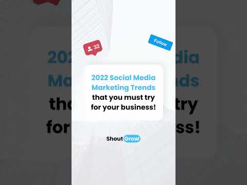 Latest Social Media Marketing Trends for your business in 2022 | #shorts #smm