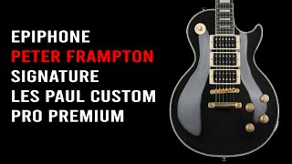 Video thumbnail for Epiphone’s Peter Frampton Signature Guitar Les Paul Custom by Guitar Collector Guy