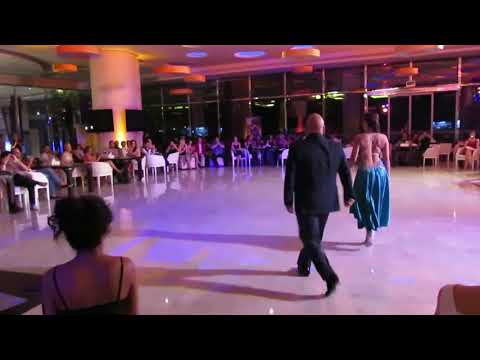  a  dance  to  the  tango  "  Buscandote  "  by  Sexteto Milonguero  at  Dubai Tango Festival