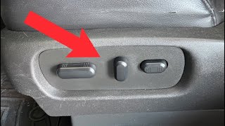 How To Remove / Replace Power Seat Switch On A 2011-2015 Ford Explorer