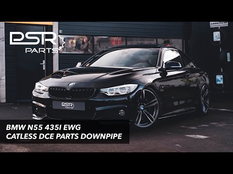 BMW F32 435i EWG - DCE Parts Catless Downpipe & Modified Rear Muffler - Loud Sound