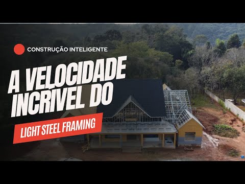 Light Steel Framing - Como construir uma Casa americana