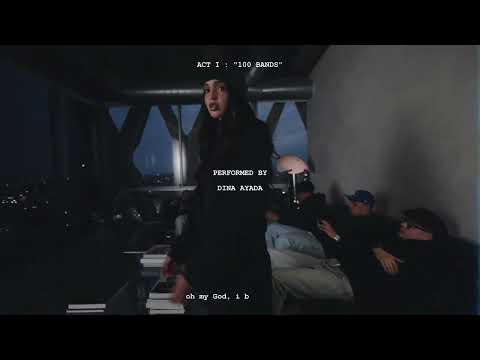 Dina Ayada - 100 Bands (Official Lyric Video)