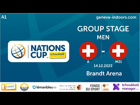 Suisse A / Suisse M21 - Match d'ouverture Homme - Coupe des Nations Tchoukball 2023 - FR
