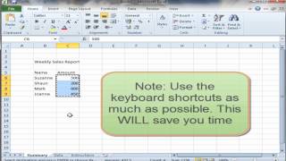 How To Create, Save And Open A Workbook In Excel (HD)
