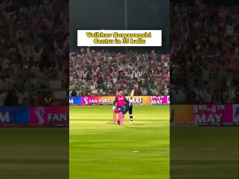 Vaibhav Suryavanshi Fastest Century😍❤️gt vs rr🔥#GTvsRR #ipl #trending #vaibhav #rr #cricket #ipl2025