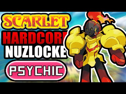 Pokémon Scarlet Hardcore Nuzlocke - Psychic Types Only! (No items, No overleveling)