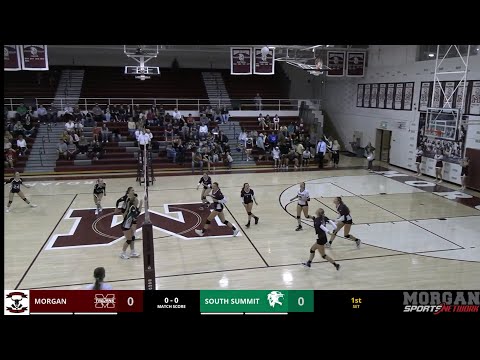 10/11/2022 Morgan vs. South Summit Varsity Volleyball