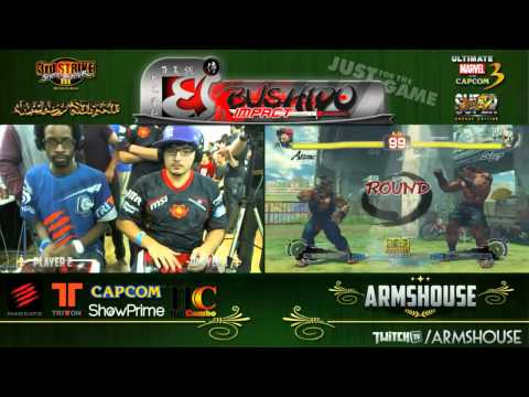 Momi & MBR vs Ryan Hart & Andreas - Bushido Impact 2v2 SSF4