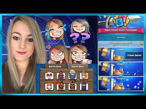 💸NEW BLACK FRIDAY DRAFT CHALLENGE 12 wins | NEW OFFERS EVERY 2 HOURS! NEW EMOJIS |💸CLASH ROYALE💸