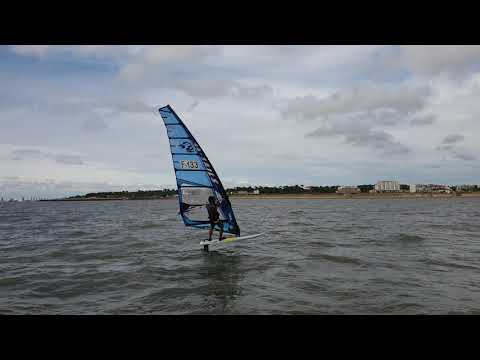 Session light wind 7-9 noeuds de vent.