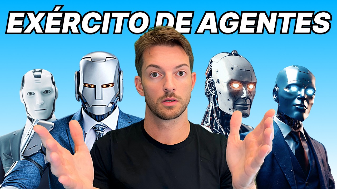 Criei Agentes IA e Substituí o Meu Time de Marketing