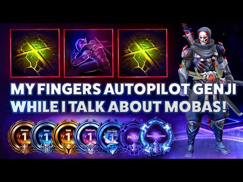 Genji XStrike - MY FINGERS AUTOPILOT GENJI WHILE I TALK ABOUT MOBAS! - Bronze 2 Grandmaster S2 2022