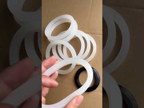 White Silicone Rubber Gasket