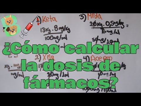 ¿Cómo calcular la dosis de fármacos? ¿Cómo dosificar? | Las bestias de George