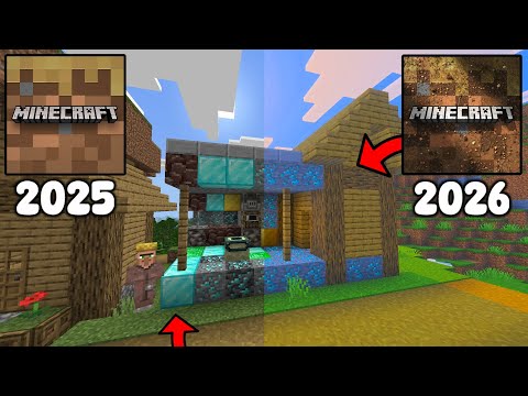 Minecraft Trial 2025 VS Minecraft Trial 2026 (Vibrant Visuals TEST!!)