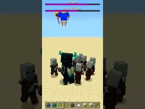 Insane Minecraft Boss Battle: Arch Illager VS Warden!