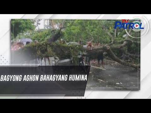 Bagyong Aghon bahagyang humina TV Patrol