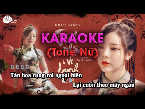 Karaoke Trách Phận Vô Danh (Thanh Ti) - Linh Hương Luz | Tone Nữ