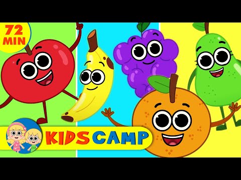 5 Cute Fruits + More Nursery Rhymes For Children by Kidscamp