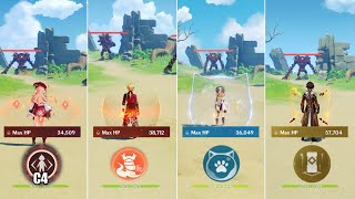 Download lagu Yanfei C4 Shield Strength Comparisons | Genshin Impact mp3