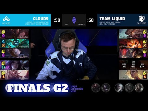 C9 vs TL - Game 2 | Grand Finals LCS 2021 Mid-Season Showdown | Cloud 9 vs Team Liquid G2 full game