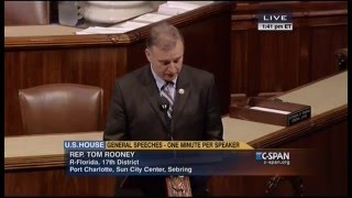 Rooney talks on the House Floor in support of 9/11 first responders
