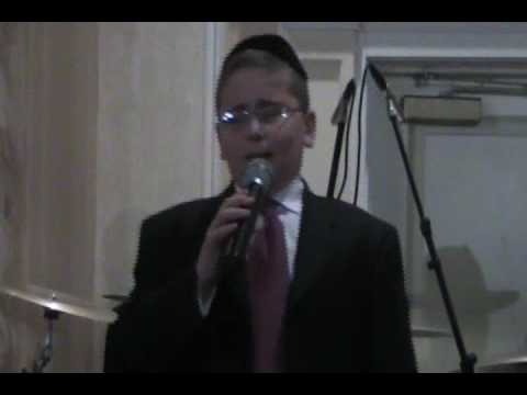 Dovid Dachs Sings Hamalach Hagoel with Shira Choir at a Chupa With Shloime Dachs Orchestra.wmv