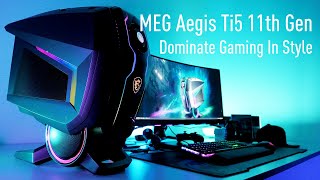 Video 0 of Product MSI MEG Aegis Ti5 11th Gaming Desktop