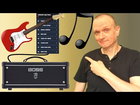 Boss Tone Studio Tutorial - LiveSets & the Librarian (Katana MkII)