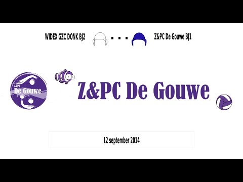 Z& PC De Gouwe BJ1 tegen Widex GZC Donk BJ2  op 12-9-2015