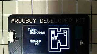 Tiny sokoban - arduboy