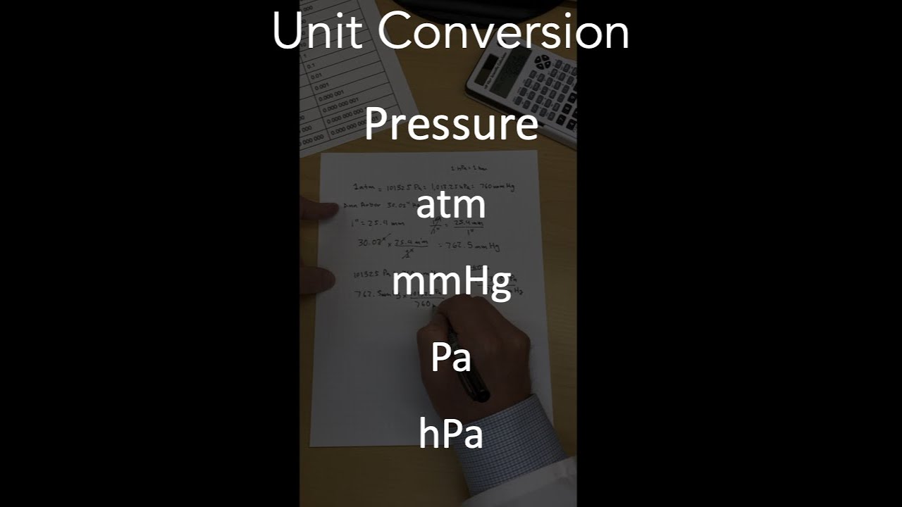 05 Unit Conversion - Pressure