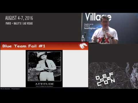 DEF CON 24 SE Village - Jayson Street  - Total Fail: and Bad Mistakes,  I've Made a Few