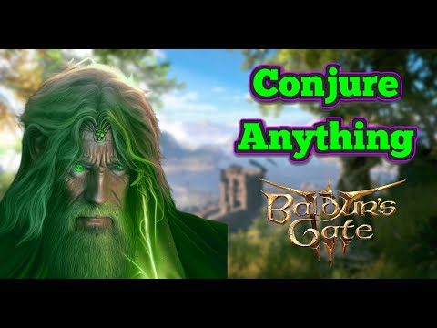 Pure Conjuration Build | Baldur's Gate 3 Wizard Guide | Level 1-12 & Combat Tutorial