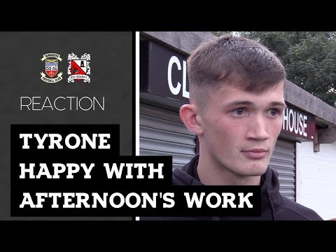 Tyrone Happy With Afternoon's Work