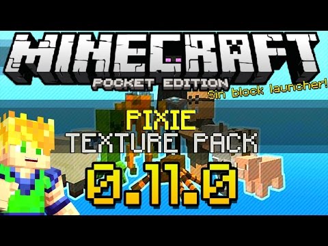 PIXIE TEXTURE PACK - MINECRAFT POCKET EDITION 0.11.0 Video