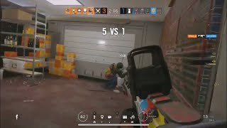[R6S]PS4版高感度プレイヤー キル集