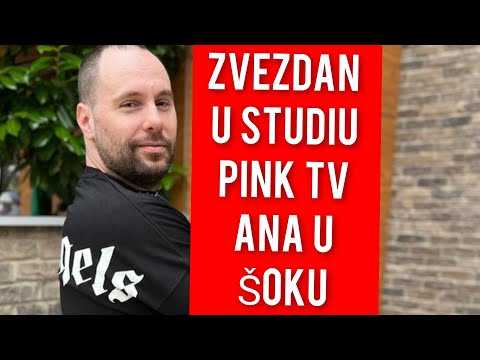ZVEZDAN U STUDIJU PINK TELEVIZIJE - ANA U ŠOKU KADA JE VIDELA