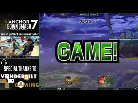 ADS7 - Moist (Donkey Kong) vs Pat P3 (Bowser) - Project M Singles