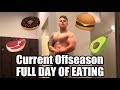 FULL DAY OF EATING | Offseason Natural Bodybuildng
