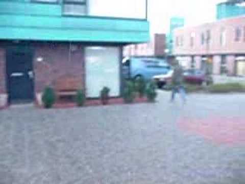 18 Maart 2008 - Hagelbui in Heerhugowaard