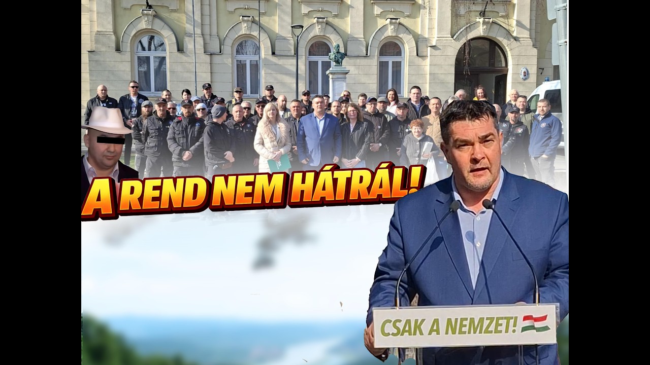 A rend nem hátrál!