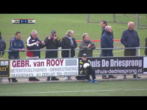 Samenvatting van de wedstrijd UNA - De Treffers