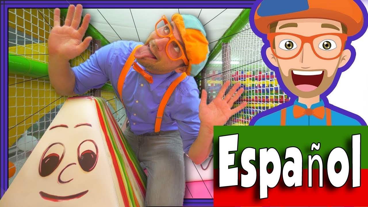 Blippi Español Juega y Aprende en el Parque de Juegos | Aprende los Colores