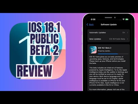IOS 18.1 Public beta 2 Review After two days of Use